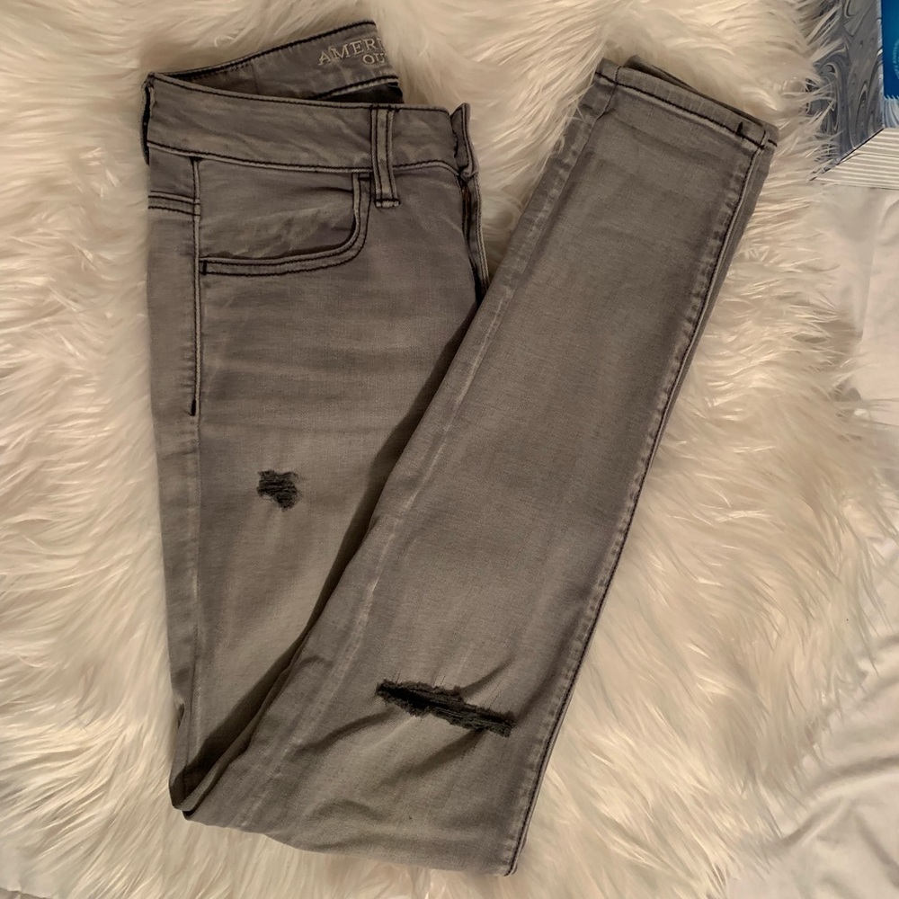 American Eagle Outfitters high waisted jeans